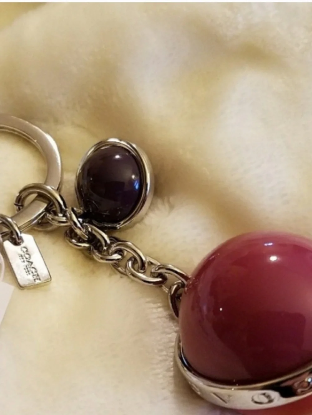 Coach NASA Orbit Keychain, also known as the Orb Mix Bag Charm NWT - Picture 8 of 10